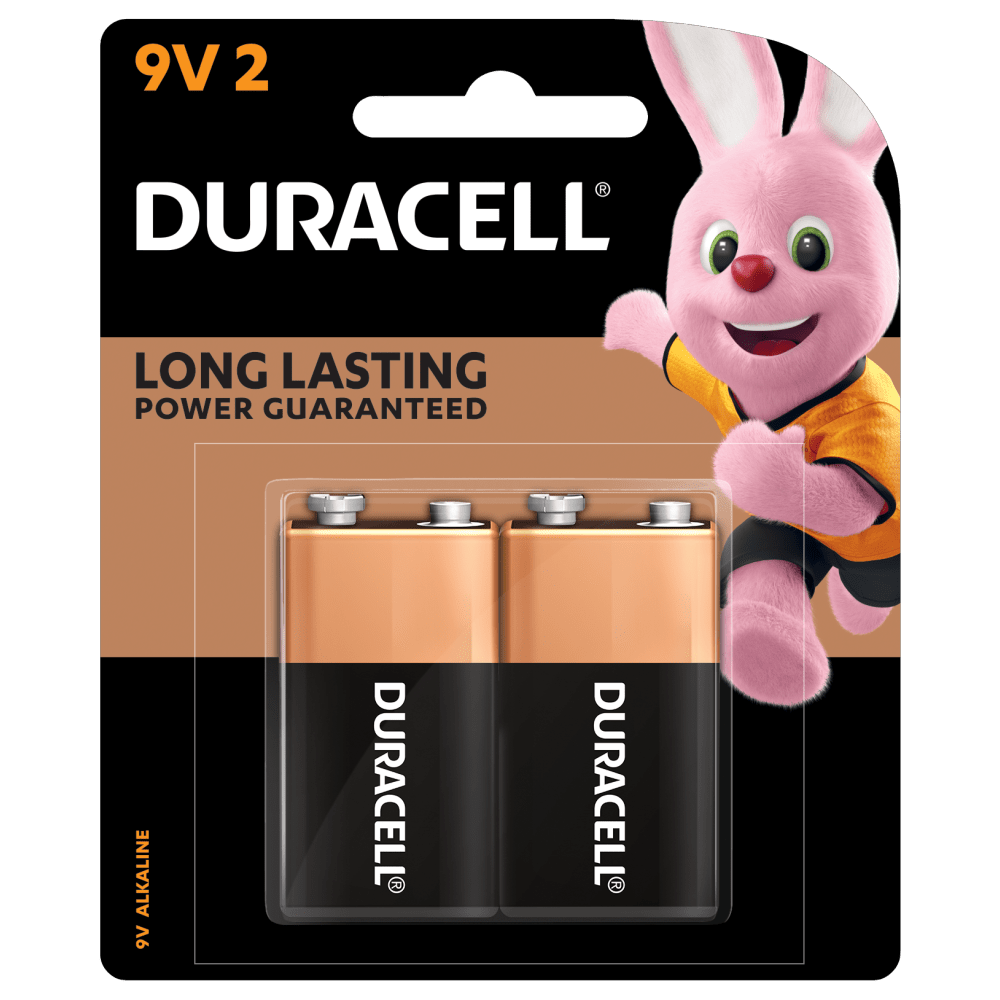 Duracell Alkaline 9V Batteries