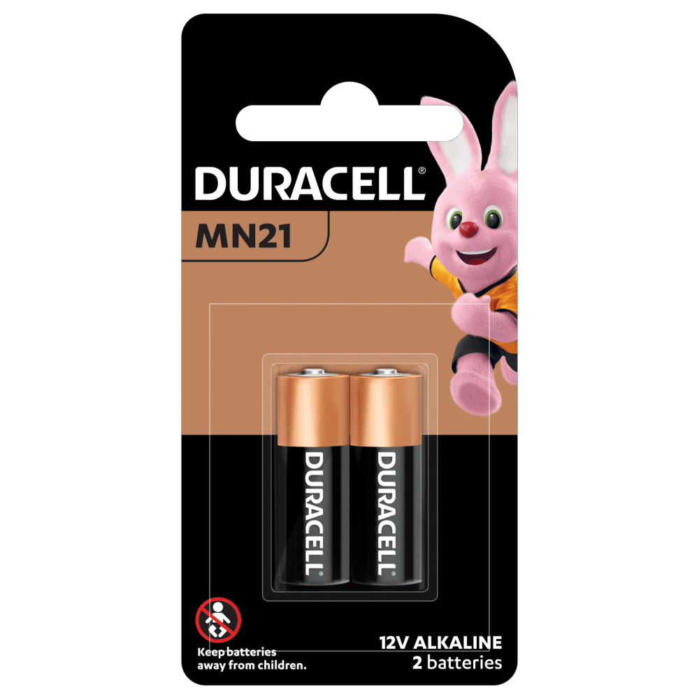 Bevatten voor de hand liggend open haard MN21 batteries - Duracell Specialty Alkaline Batteries