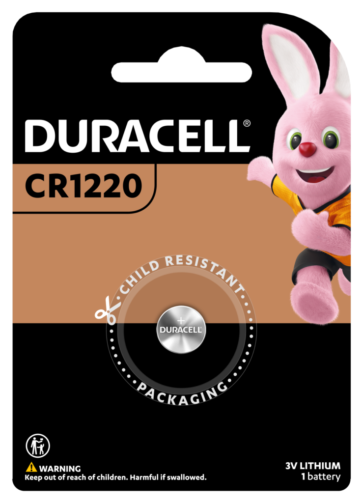 Duracell CR1220 lithium x 1 pile - PilesMoinsCher